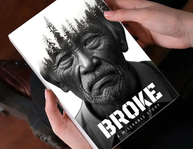 Broke book cover design by Parul Shivhare Broke book cover design by Parul Shivhare